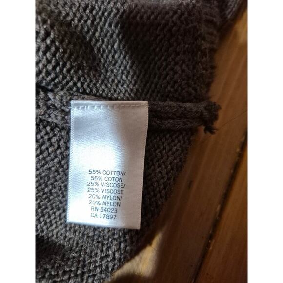 Banana Republic sweater womens size medium brown‎ in color cotton blend - Picture 4 of 4
